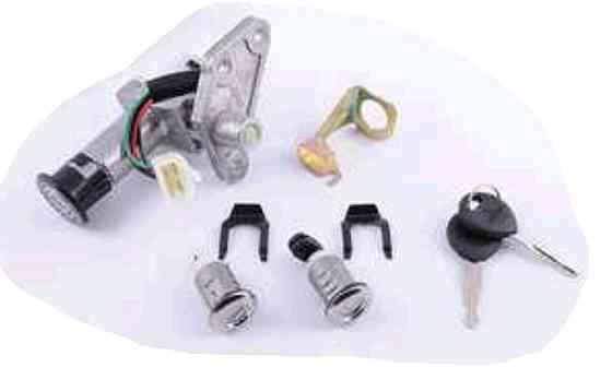 Замок зажигания (комплект) скутер Шторм (13 колесо) Мукачево