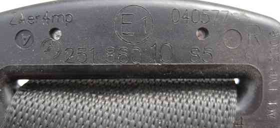 Mercedes-Benz  A2518601085 9C94 Ремінь безпеки передній правий чорний W164 X164 W251 Одеса