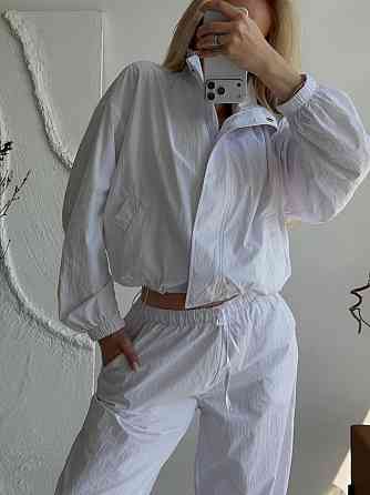 Женский стильный повседневный костюм из плащевки Одесса