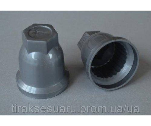 Ковпачок на гайку колеса 32 сірий Ковпачок на гайку 32 Ковпачок на 32 гайку Луцьк - фото 1