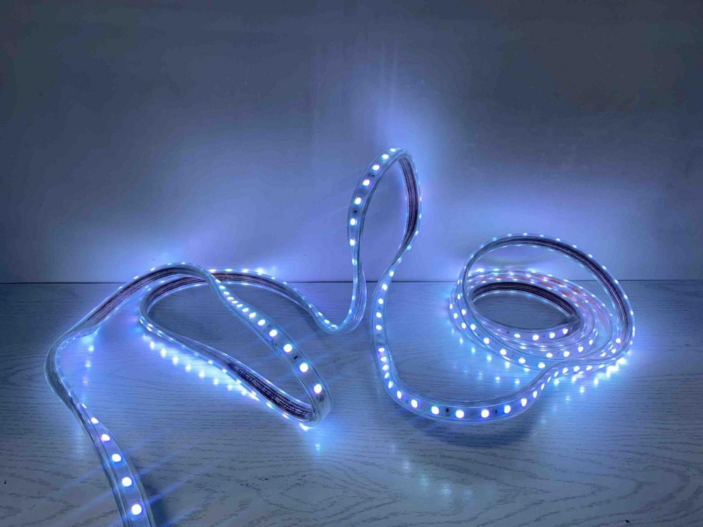 Б/В Вулична світлодіодна стрічка GreenSun 10 м RGB, IP65, Bluetooth, , 600 LED, силіконова LED стрічка Київ - фото 7