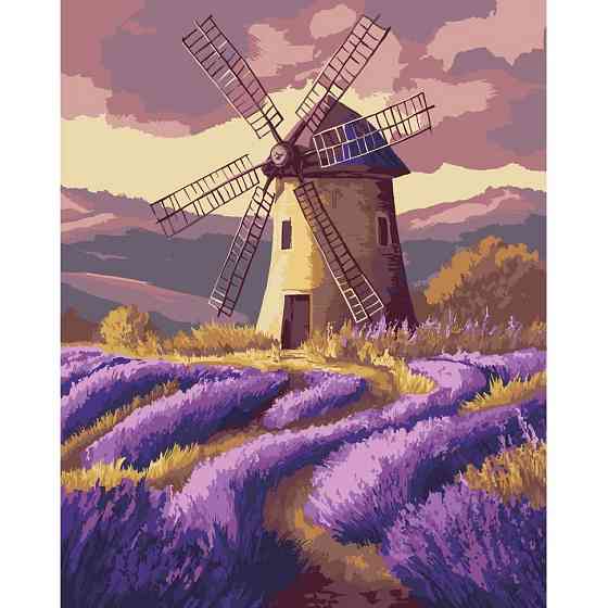 Картина за номерами "Млин у сутінках" ©arttem_illustration 11089-AC 40х50 см Вінниця