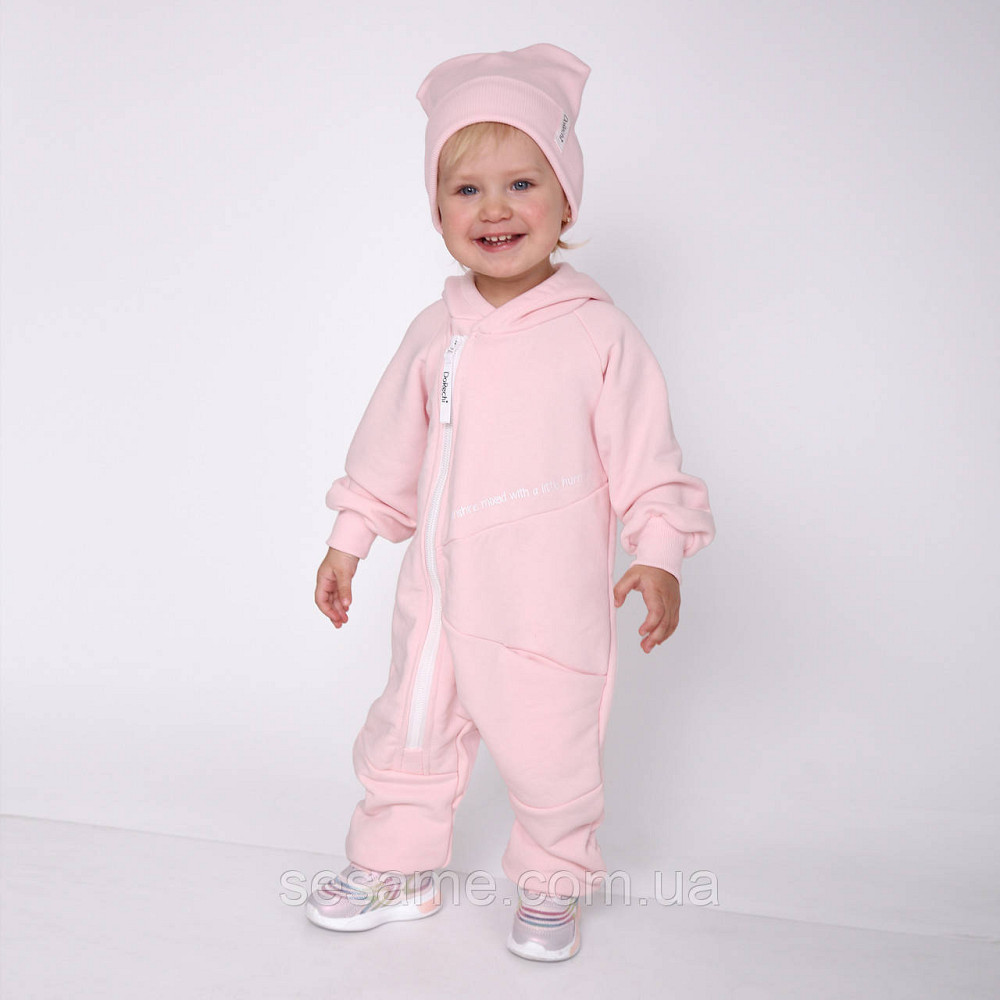 Комбінезон трикотажний ромпер Драйв Рожевий Харків - фото 3