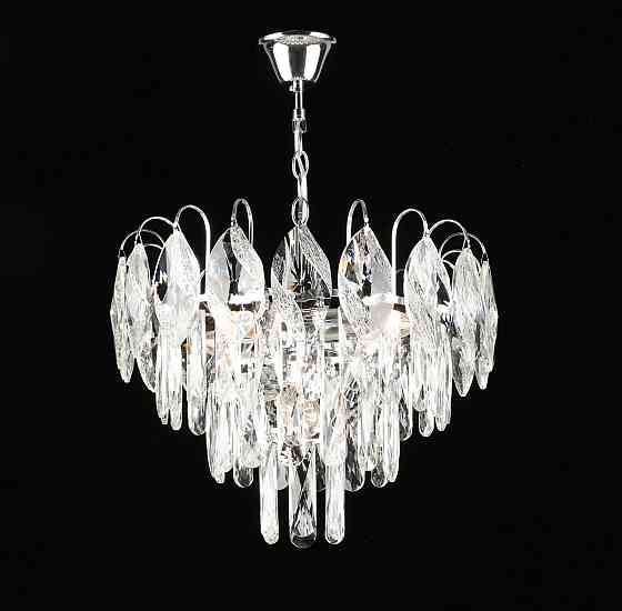 Люстра підвісна кришталева E2716/5, Хром Коломия