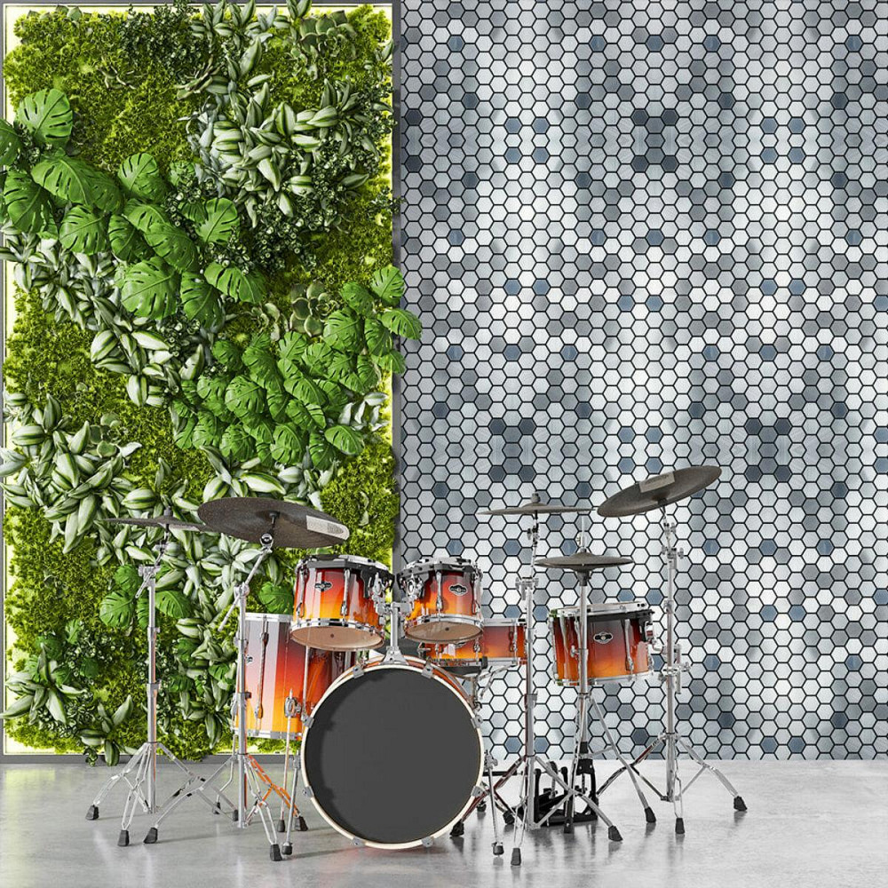 Алюмінієва самоклеюча плитка срібна мозаїка з дзеркалом Київ - фото 7