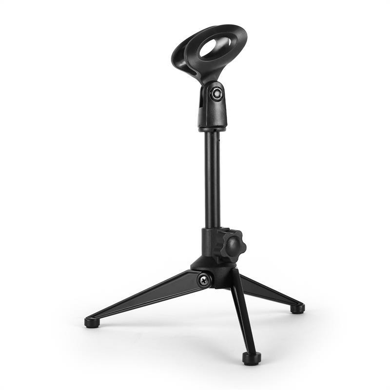 Набір студійних мікрофонів із конденсаторним мікрофоном XLR чорного кольору та настільною підставкою для мікрофона Рівне - фото 4