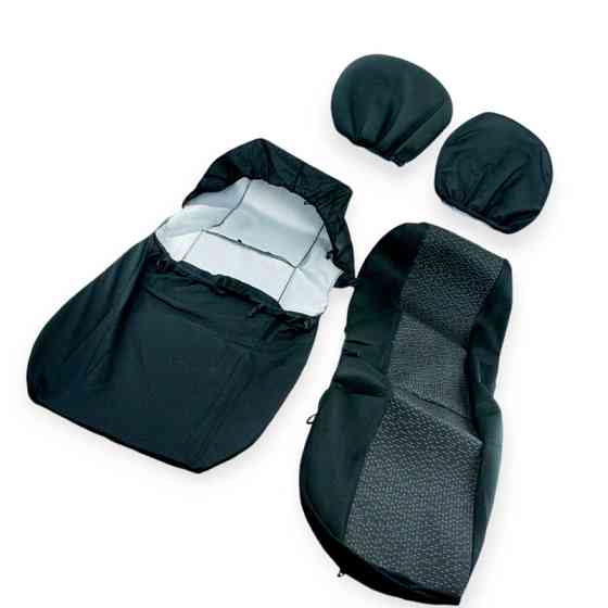 Чохли універс. 1+1 передні universal b coper, bus чорні тканина салону Мукачево