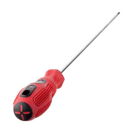 Викрутка хрестова, PH0×200 мм, Cr-V INTERTOOL VT-3135 Киев