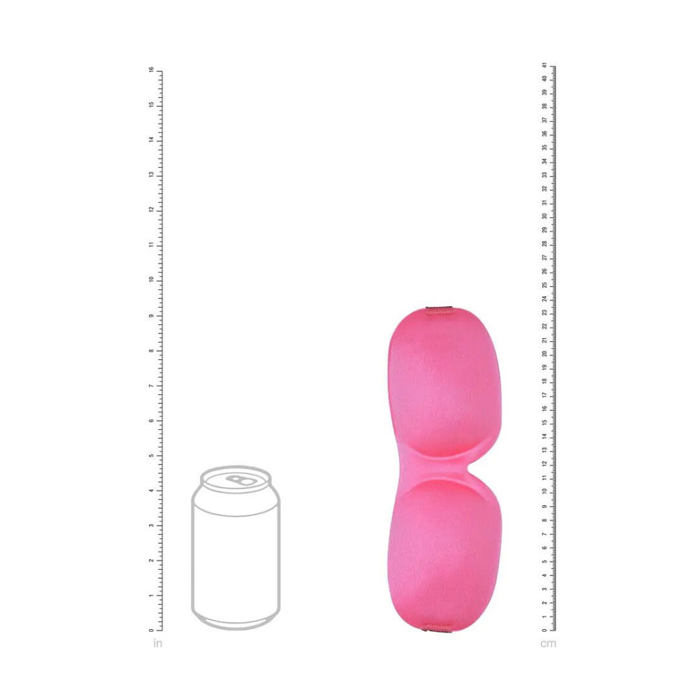 Маска на очі - Ouch! 3D Blindfold Pink Sex Aura Київ - фото 4