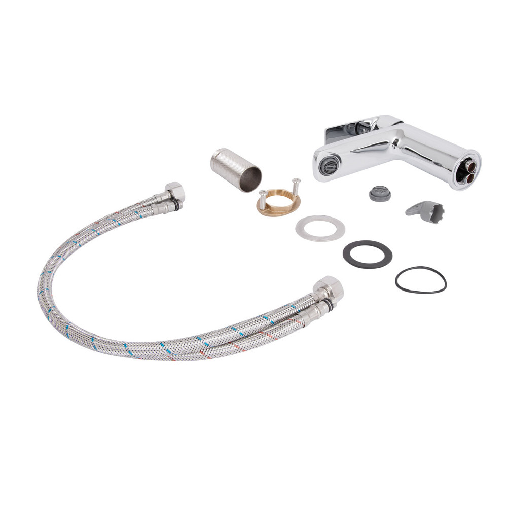 Змішувач для раковини Qtap Aries QTARI270CRM45557 Chrome Київ - фото 10