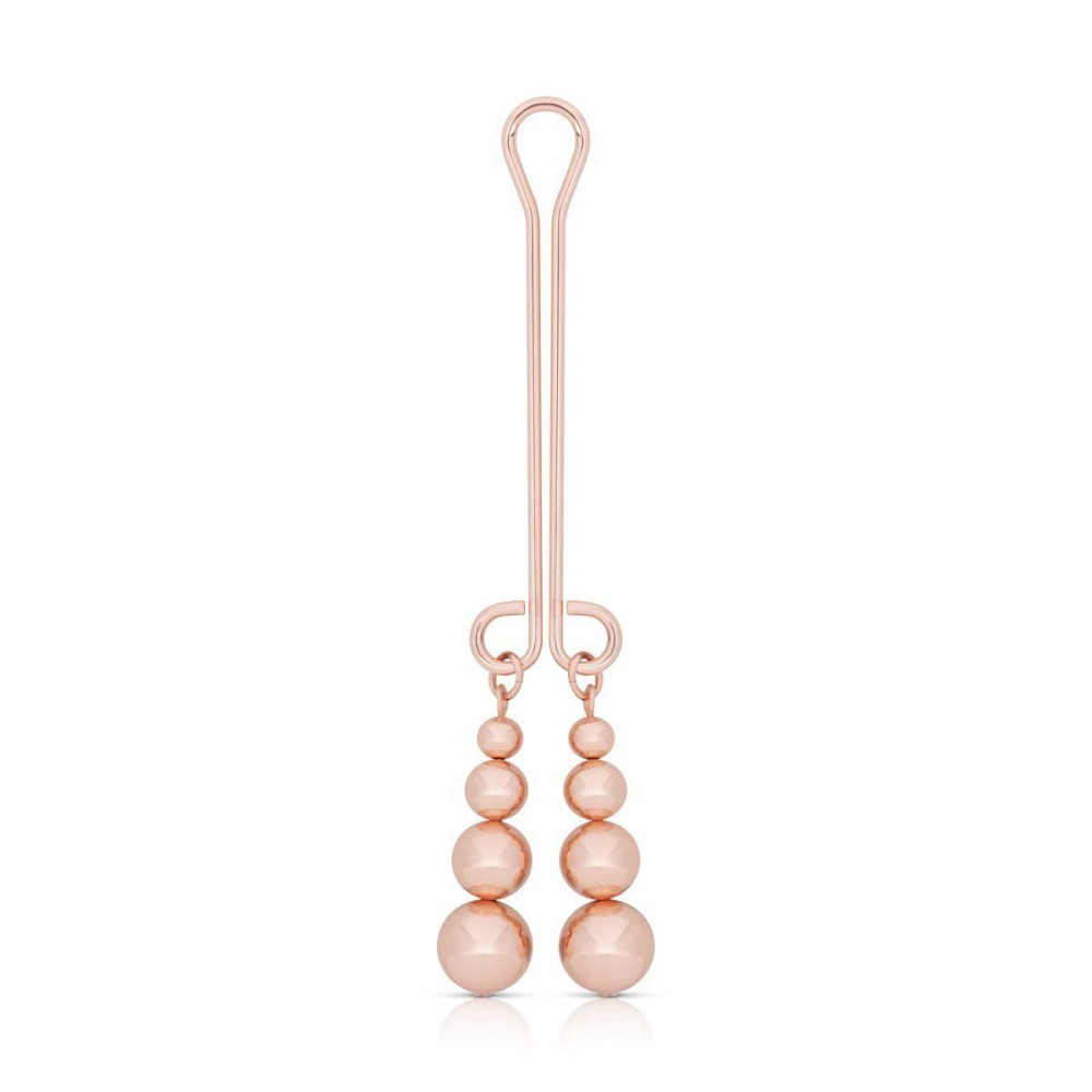Затискач для клітора Rosy Gold - Clitoris Clamp - Subtle Weight Sex Aura Київ - фото 1