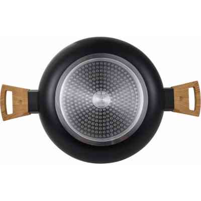 Каструля Bergner Earth black, з кришкою 24 см, 4.3 л (BG-32036-BK) Вінниця