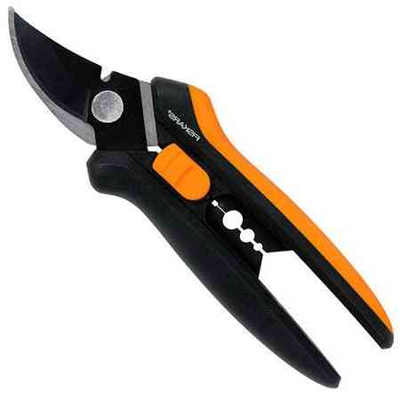 Секатор для Квітів 22 см Fiskars "Solid SP14" (1051601) Нержавіюча сталь Нововолинськ