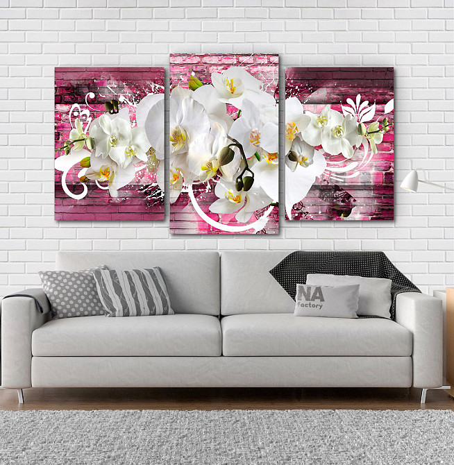 Модульная картина Орхидея Абстракция Art-224_3 Киев - изображение 2