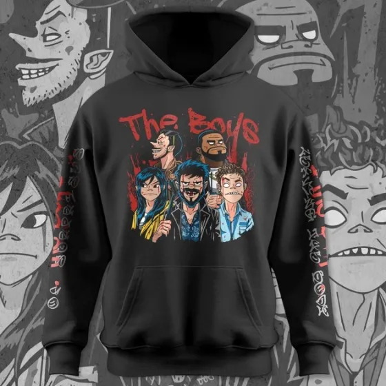Худи мужское с принтом The Boys Размер 48 Anime1097 Днепр