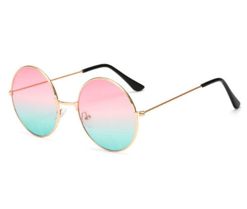 Окуляри сонцезахисні круглі рожево-блакитні Avatar Київ - фото 1