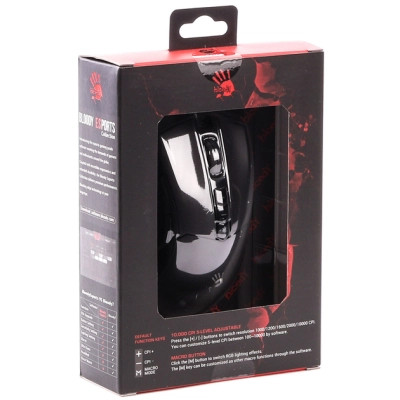 Мишка A4Tech Bloody ES9 Plus USB Black (4711421971515) Вінниця - фото 7