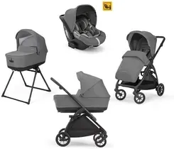 Дитяча коляска Inglesina Electa Inglesina Chelsea Grey Głęboko Spacerowy + Fotelik Darwin I-Size Київ - фото 1