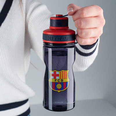 Поильник-непроливайка Kite FC Barcelona 500 мл, синя (BC25-397) Винница - изображение 6