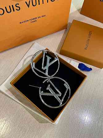 Брендові сережки  Луі Вітон/ Louis Vuitton Одеса