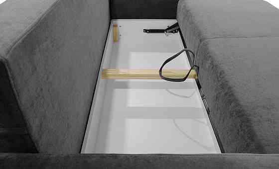 Диван двуспальный ортопедический Teddy Martin 1110х2600х900 Серый Киев