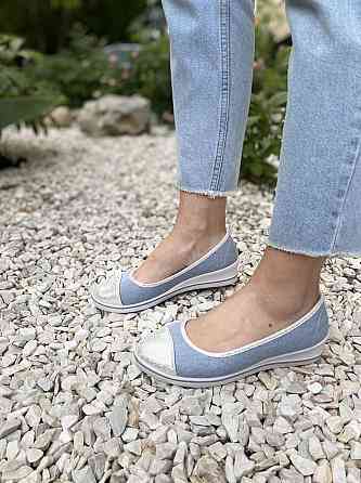 NEW ROSE Сліпони жіночі NEW ROSE C21B блакитні (літо, тканина) (1362) 37-42 39 Коломия