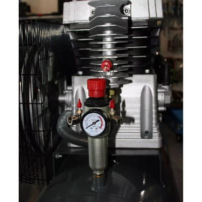 Компресор GTM 380V, 760/600л/хв 4кВт 10бар, ресівер 200л (KCH2090-200L) Вінниця - фото 3