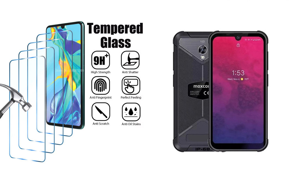 Захисне скло ArmorGlass для Maxcom MS572 – стійке до подряпин та ударів Київ - фото 1