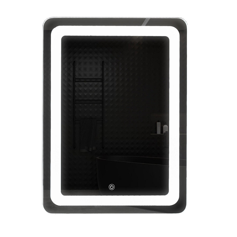 Дзеркало UNIO MRR-04 SQR-RA-S 600 x 800 mm LED FL з сенсором (000027463) Київ - фото 4