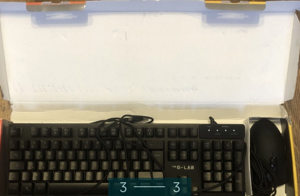 Клавіатура та Ведмедик G-LAB KRYPTON Combo Київ - фото 3