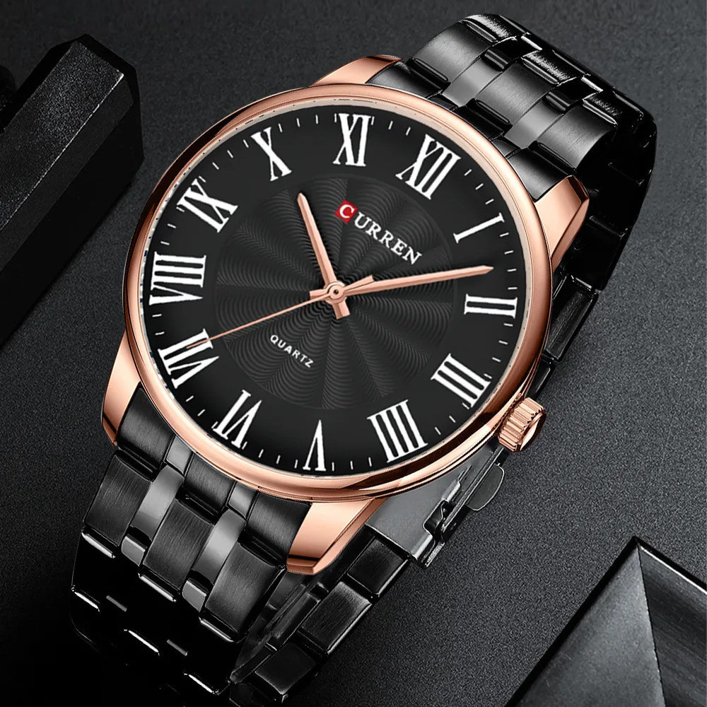 Curren 8422 Black-Gold SBR Київ - фото 2