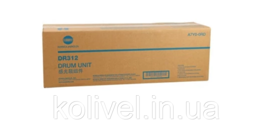 Фотоцилиндр DR312K A7Y00RD черный (black) Konica Minolta bizhub 227/287/367 Киев