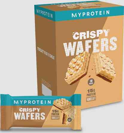 Протеиновые вафли Myprotein Crispy Wafers 10x42g ваниль Киев