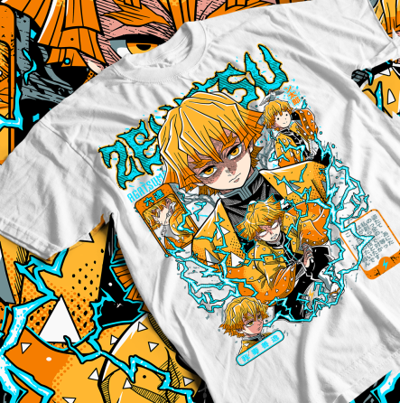 Футболка з аніме принтом Вбивця демонів оверсайз (S/M/L) Чорний AnimeJ0181 Дніпро