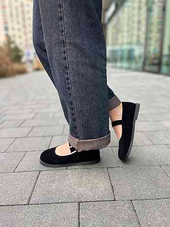 MOD GAR Лофери жіночі MOD GAR 9764 чорні (весна-осінь, замша натуральна) (5807) Коломия