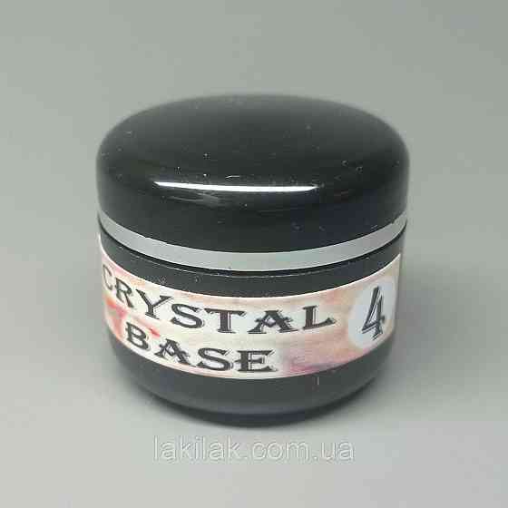 Crystal base Mi #4 (молочна база з різнокольоровими пластівцями юккі) 5мл (баночка) Херсон