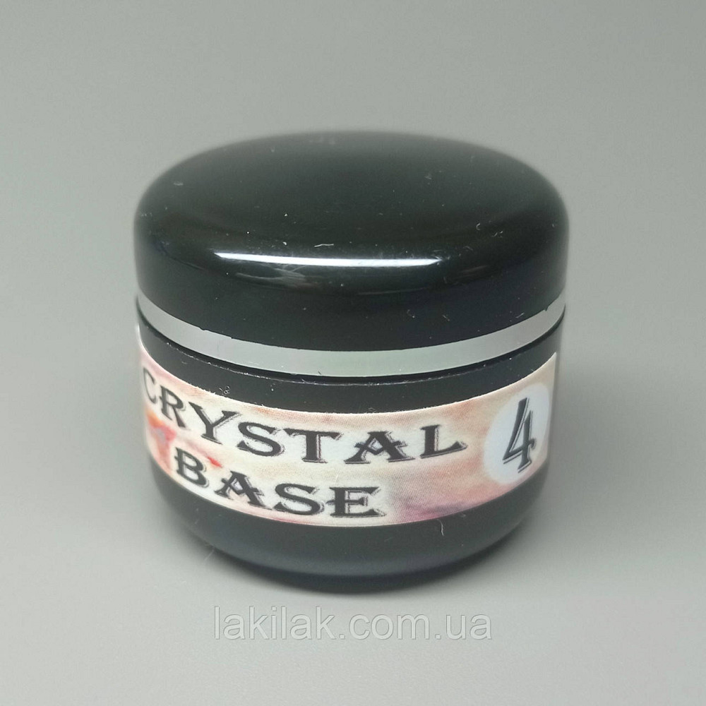 Crystal base Mi #4 (молочна база з різнокольоровими пластівцями юккі) 5мл (баночка) Херсон - изображение 1