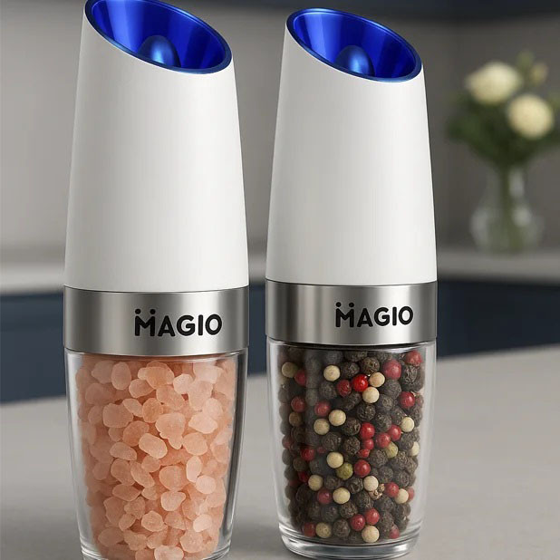 Електричний гравітаційний подрібнювач спецій Magio MG-212 BI-80 Львів - фото 1