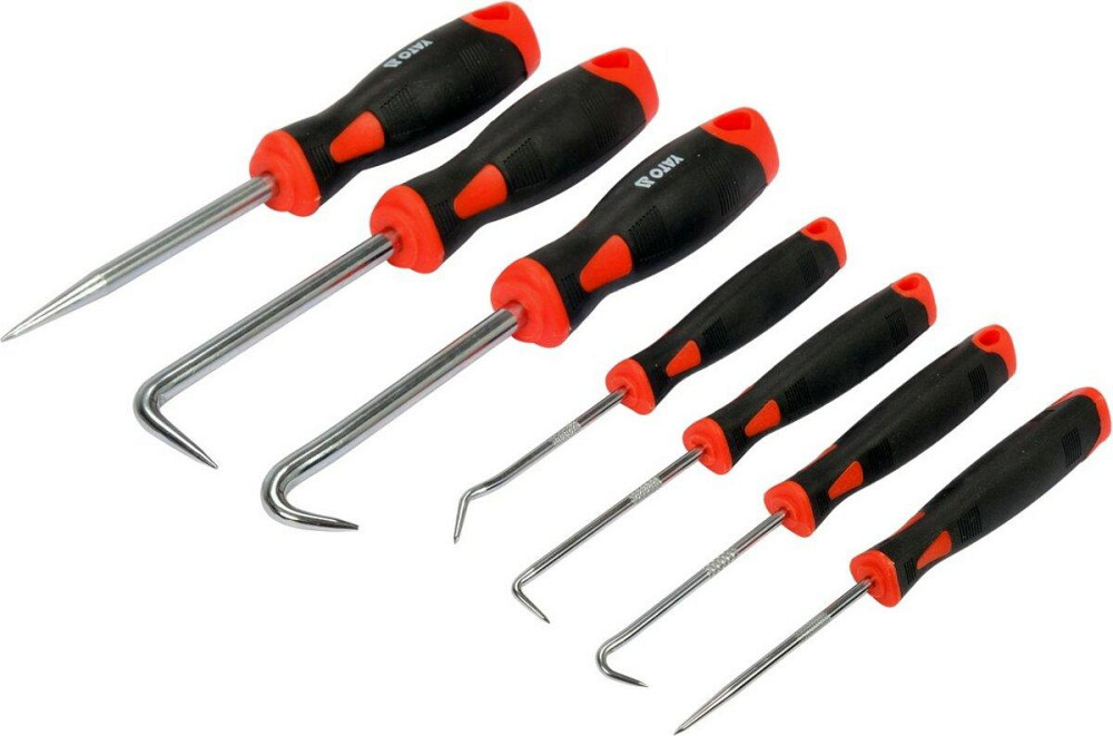 Гачки з наконечниками різної форми YATO і шило, компл. 7 шт [6/24/192] Одеса - фото 2