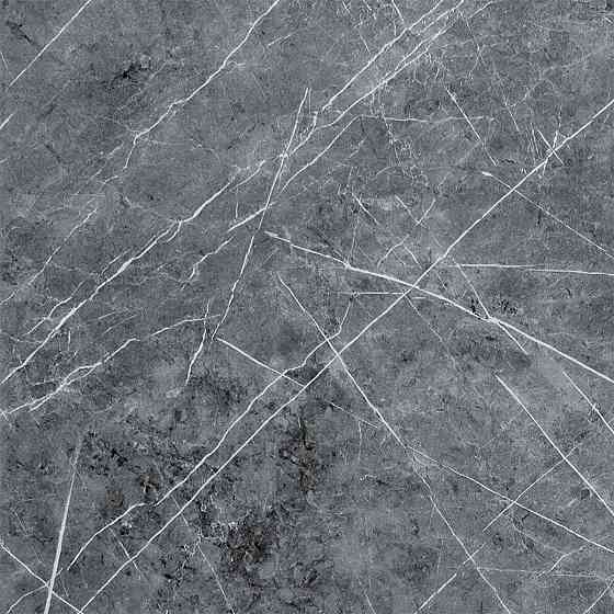 Декоративная ПВХ плита 600х600х3мм Серый натуральный мрамор (S) SW-00001627 Днепр