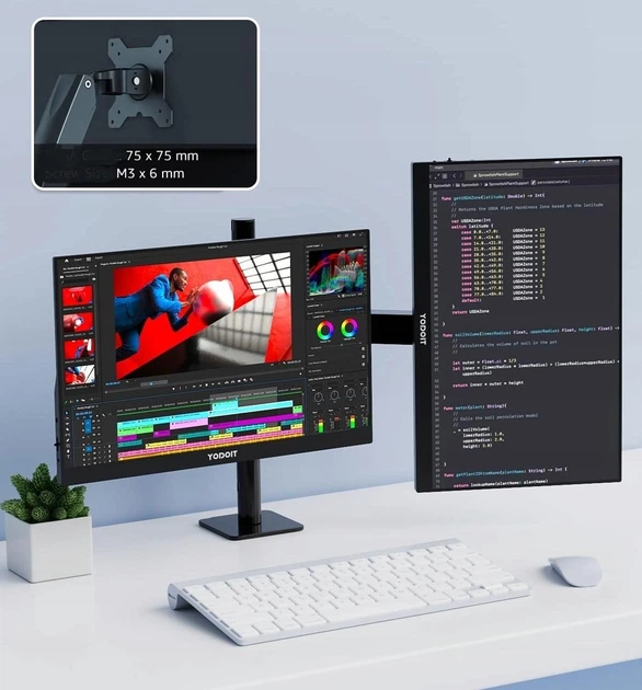 Портативний монітор Yodoit 15.6" 4K UHD IPS (3840x2160), Type-C, Mini HDMI, HDR, Smart Cover для MacBook, PC, PS5/Xbox Київ - фото 5