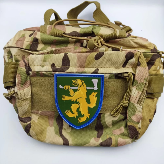 Патч / шеврон ЗСУ 68 окрема єгерська бригада ім. О.Добвуша ОК Захід Запоріжжя