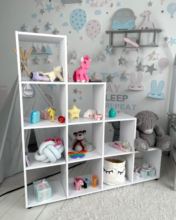 Детский стеллаж-пирамидка для игрушек и книг Киев