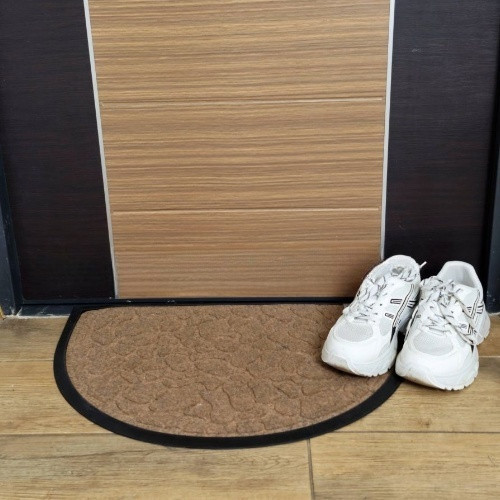 Килимок придверний MX 40*60см півколо світло-коричневий Дариана Житомир - изображение 3