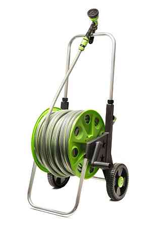 MASTERTOOL Котушка зі шлангом MASTERTOOL ½" 50 м з телескопічною ручкою на колесах 92-8800 Киев