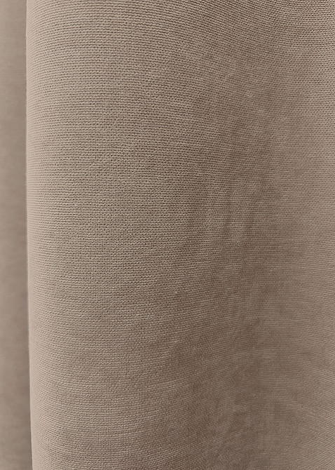 Шторная ткань микровелюр Petek YL цвет какао 2016ш Киев - изображение 2