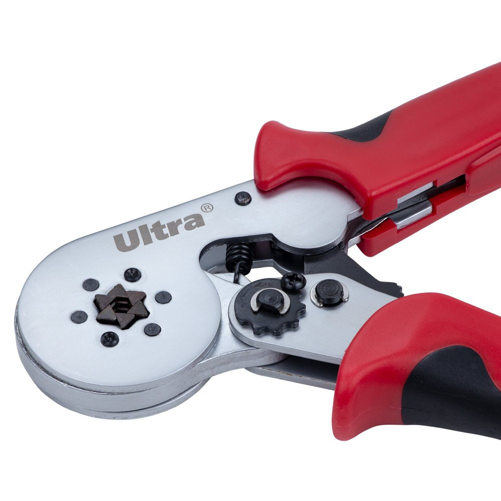 Ultra Клещи для опрессовки трубчатых наконечников 0.25-6мм² (шестигранник) ULTRA (4372122) Київ - фото 2
