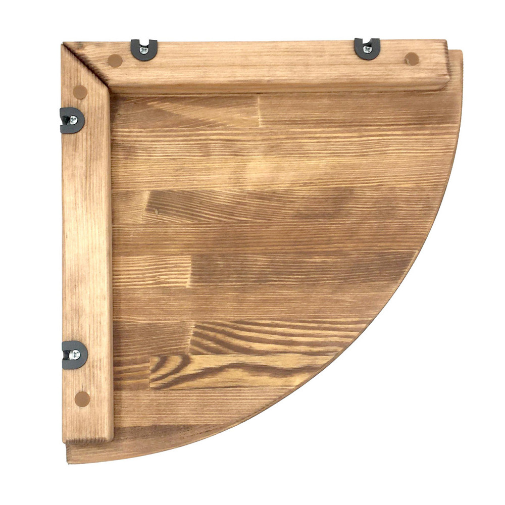 Кутова настінна полиця "Кабарет 40" сієна Миколаїв - фото 6