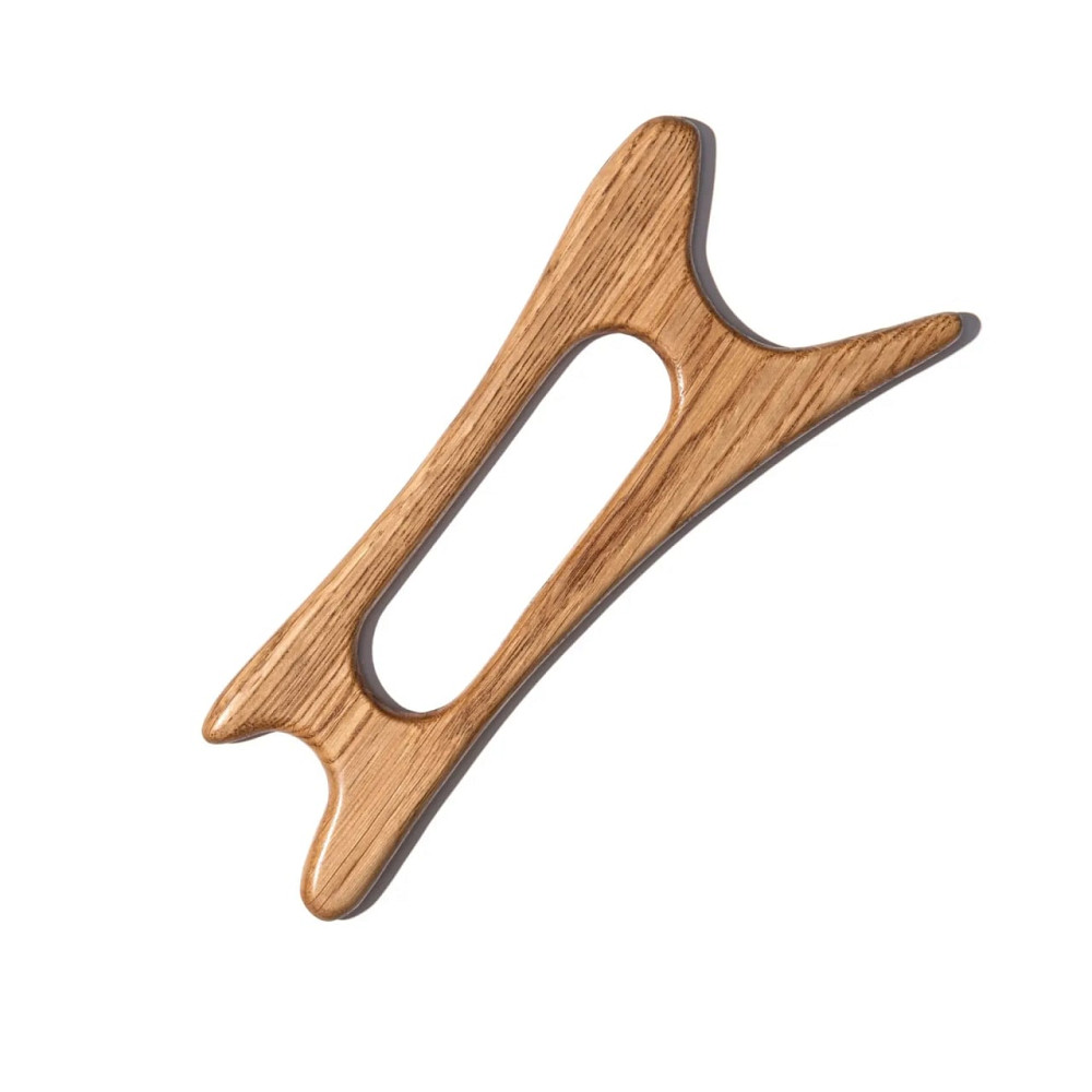 Скребок-массажёр гуаша для лица и тела деревянный Лань Wooden gouache massager for face and body Hind Hillary Киев - изображение 6