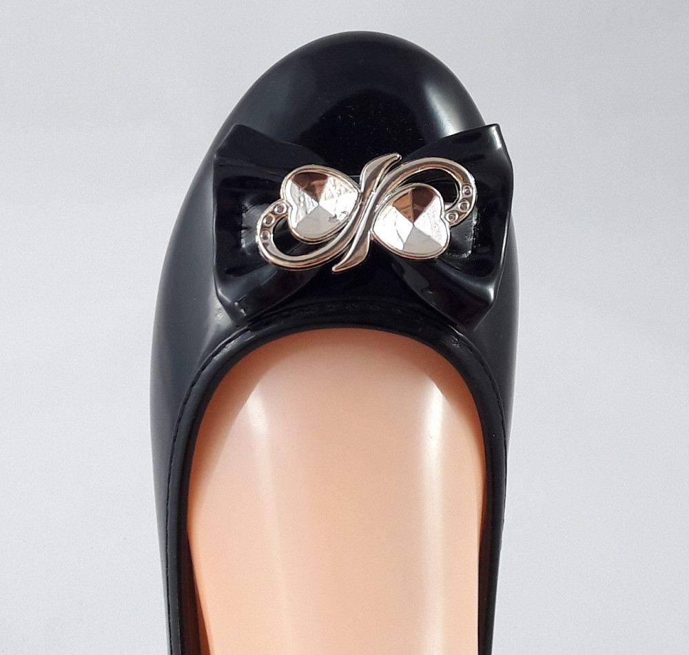 . Жіночі Балетки Чорні Мокасини Туфлі (розміри: 36,38,39) — 26-1 Дніпро - фото 5